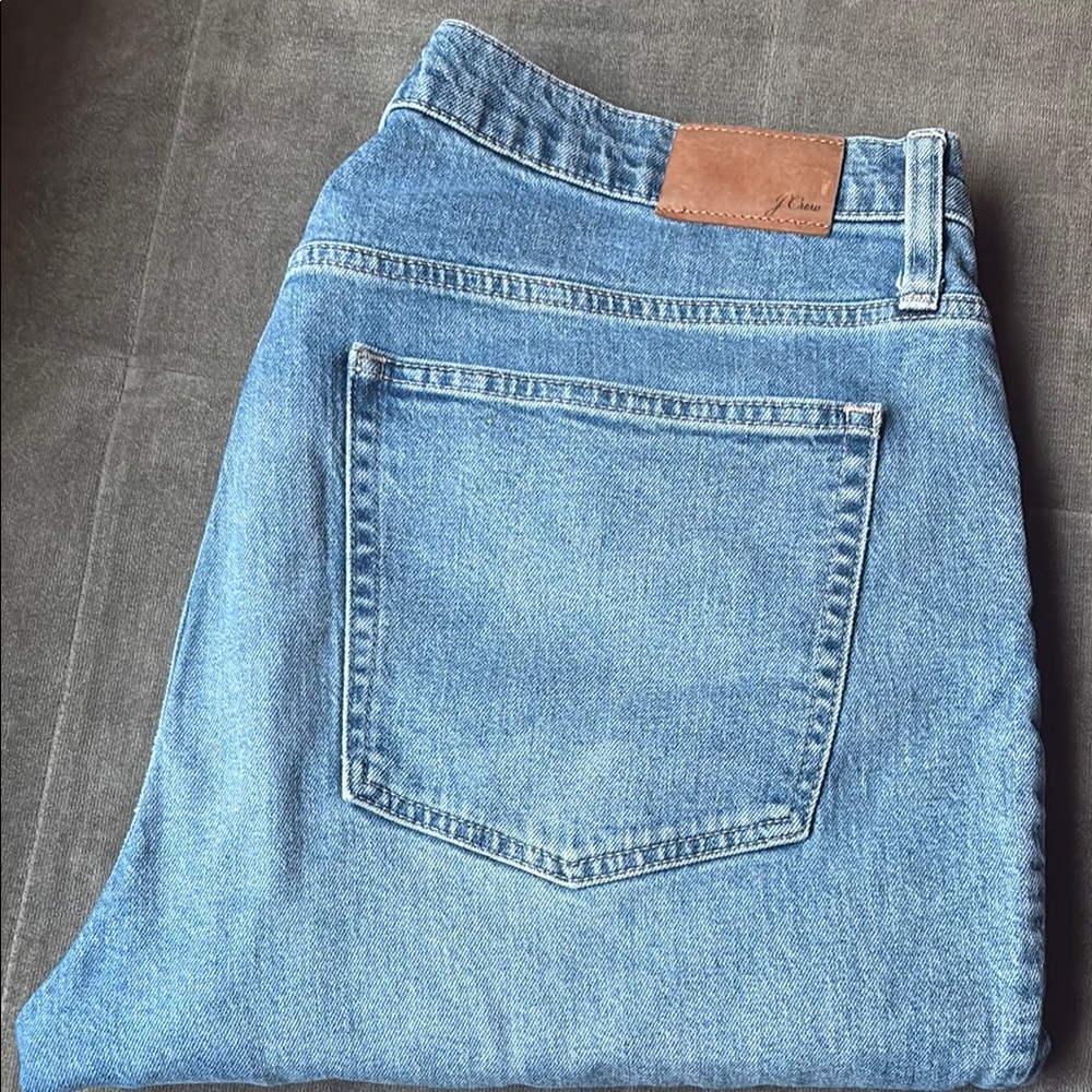 J. Crew Women’s Slim Boyfriend  Blue Denim Jeans